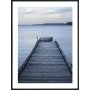 Posterworld - Motiv Blauer Pier - 70x100 cm