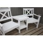 Europa Gartenmöbel - Loveseat - Weiß