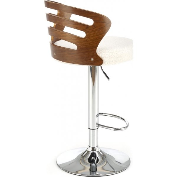 Pelican Barhocker 109 - Creme/Walnuss