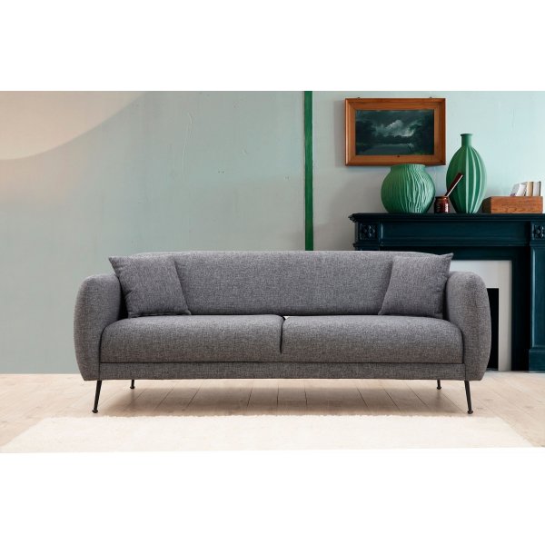 Sevilla 3-Sitzer-Sofa - Grau