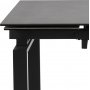 Huddersfield Esstisch 120-200 cm - Schwarz