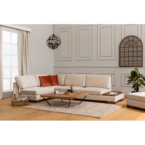 Tulip Ecksofa - Beige