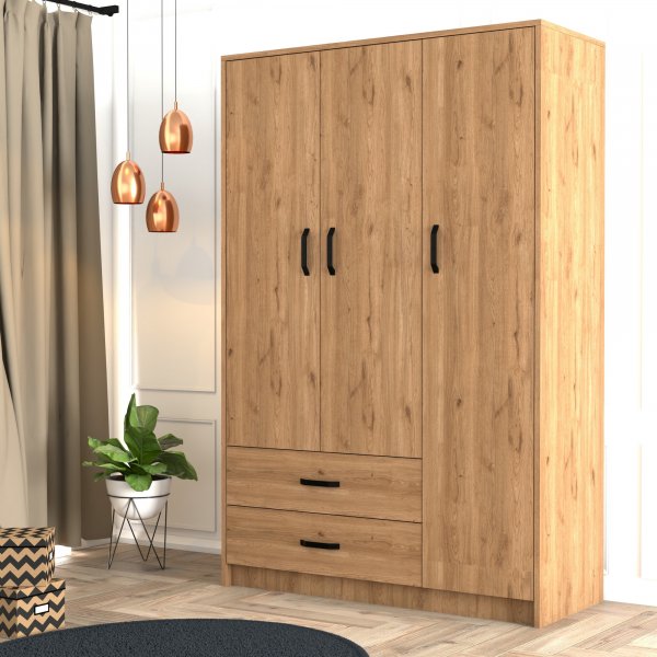 Grande Kleiderschrank - Eiche