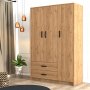 Grande Kleiderschrank - Eiche