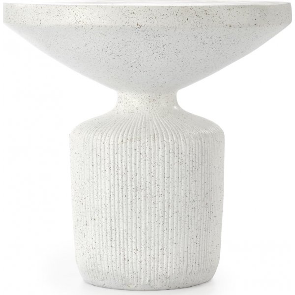 Giza Couchtisch Ø54 cm - Weiß