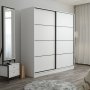 Kapusta Kleiderschrank 220x52x210 cm - Weiß