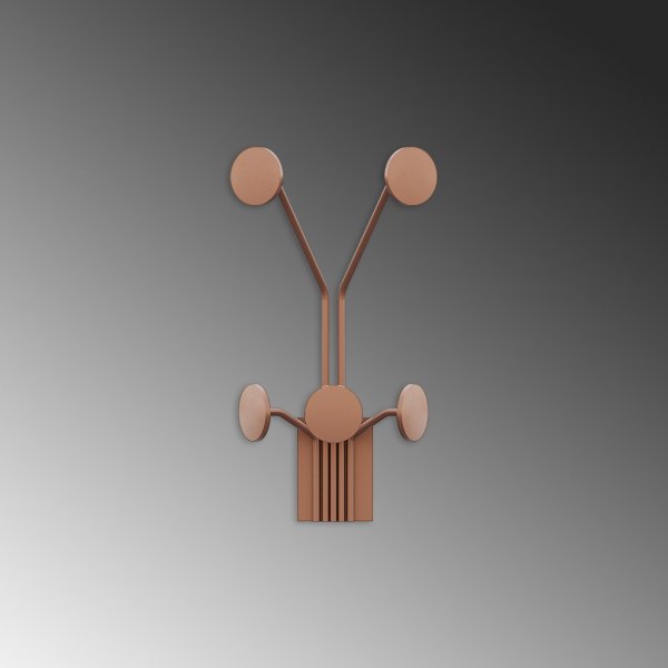 Giraffen-Kleiderbügel - Kupfer