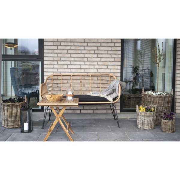 Rattansofa Trieste - Natur