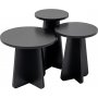 Lume Couchtisch-Set - Schwarz