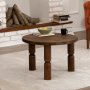 Ida Couchtisch Ø60 cm - Walnuss