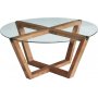 Lotus Couchtisch Ø75 cm - Holz