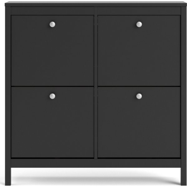 Schuhschrank Madrid - Schwarz
