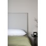 Saga Kopfteilbezug 180 cm - Hellgrau
