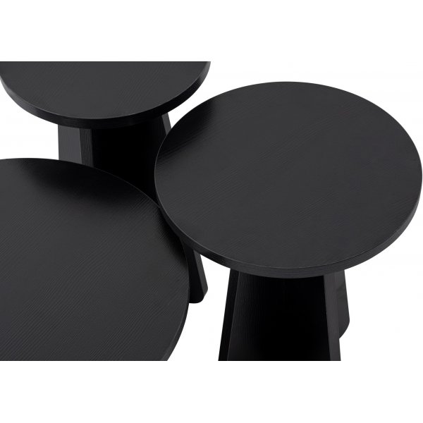 Lume Couchtisch-Set - Schwarz