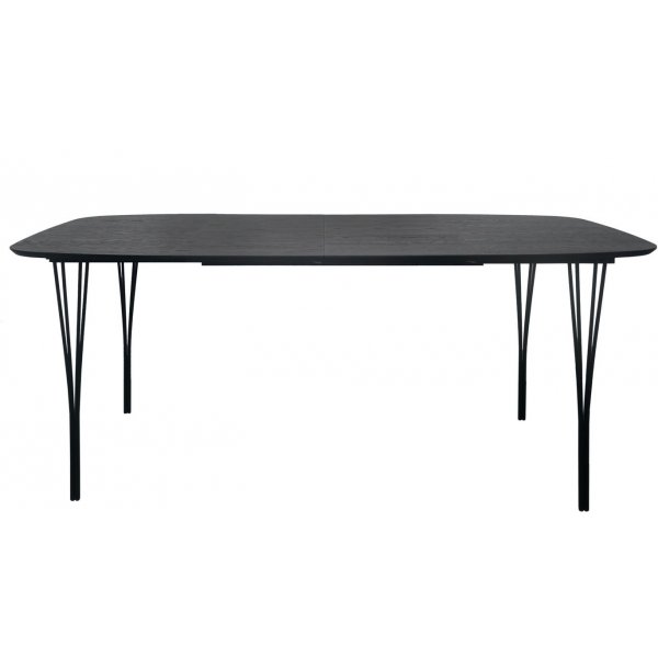 Esstisch Jar 100 cm - Furnier aus schwarzer Eiche