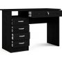 Function Plus Schreibtisch mit 4 Schubladen 109,3 x 48,5 cm - Black Box