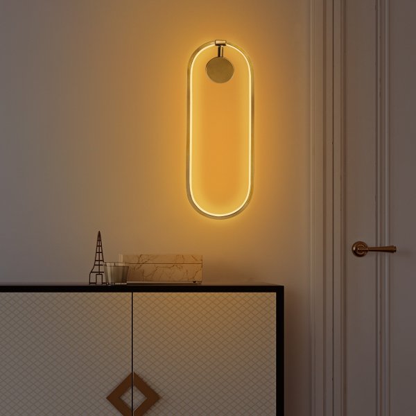 Tranceto Wandleuchte - Gold