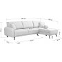 Kronos 2 Schlafsofa Dunkelblau