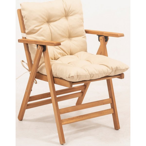 Jardin Outdoor Dining Gruppe 4 - Buch/Creme