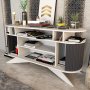 Stormy Sideboard - Weiß/Anthrazit