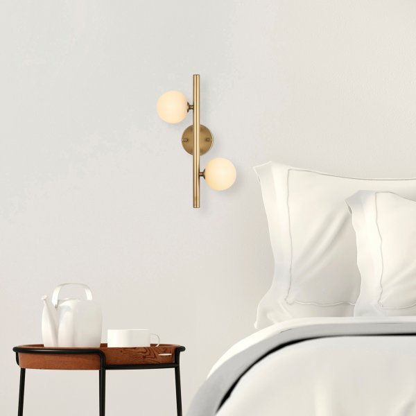 Domino Wandleuchte 11037 - Gold