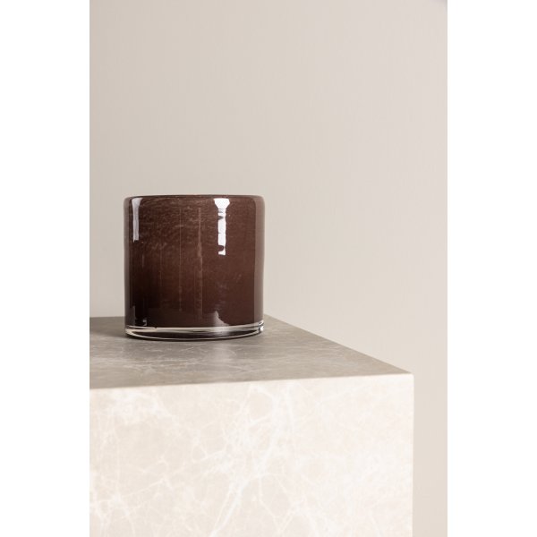 Glora Laterne Ø12 cm - Braun