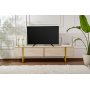 Serenity Medienbank - Travertin/Gold
