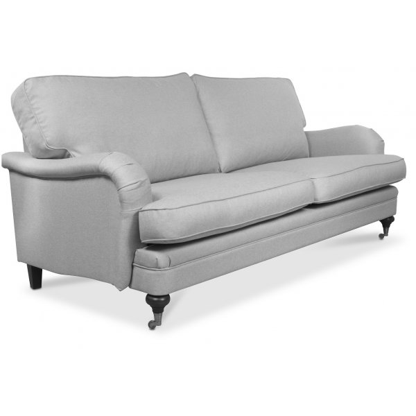 Howard London Premium 3-Sitzer, gerades Sofamodell - Farbe wählbar