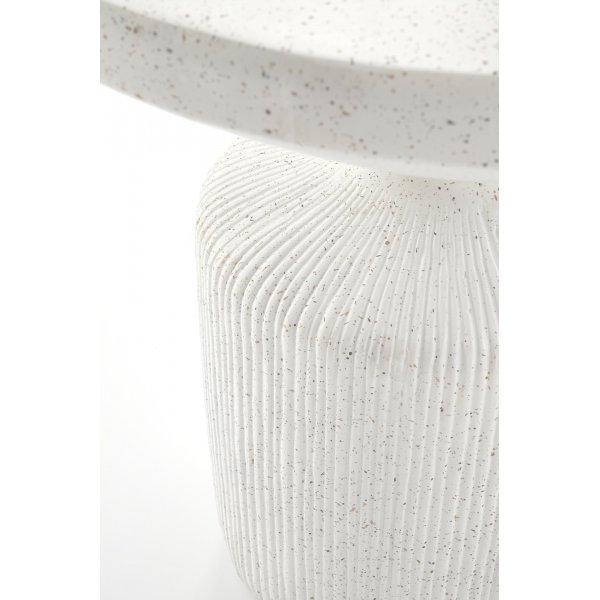 Giza Couchtisch Ø54 cm - Weiß