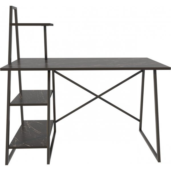 Admira Schreibtisch 120 x 60 cm - Schwarz
