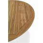 Saltö runder konisch geformter Esstisch D120 cm - Teak