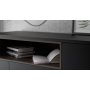 Roomer Sideboard - Schwarz/Walnuss