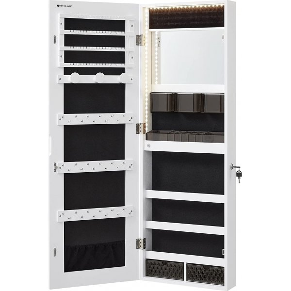 Andvar Schmuckschrank - Weiß