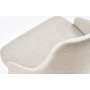 Catrin Esszimmerstuhl - Beige (Stoff) / Holz