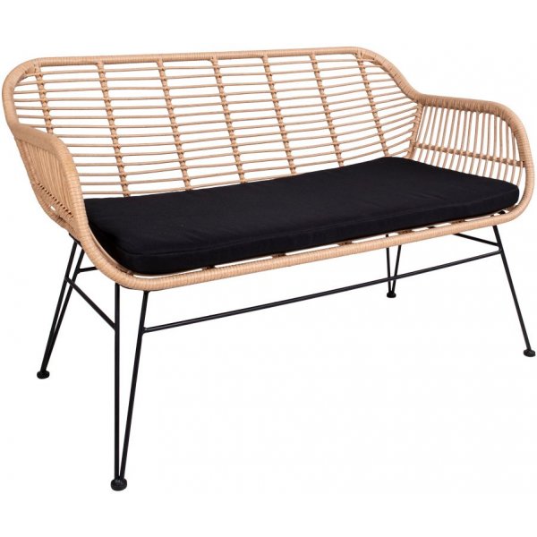 Rattansofa Trieste - Natur