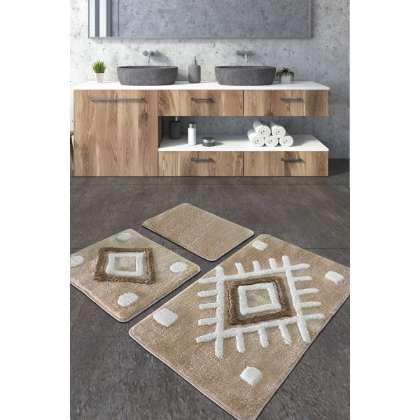 Badezimmerteppich Punica - Beige