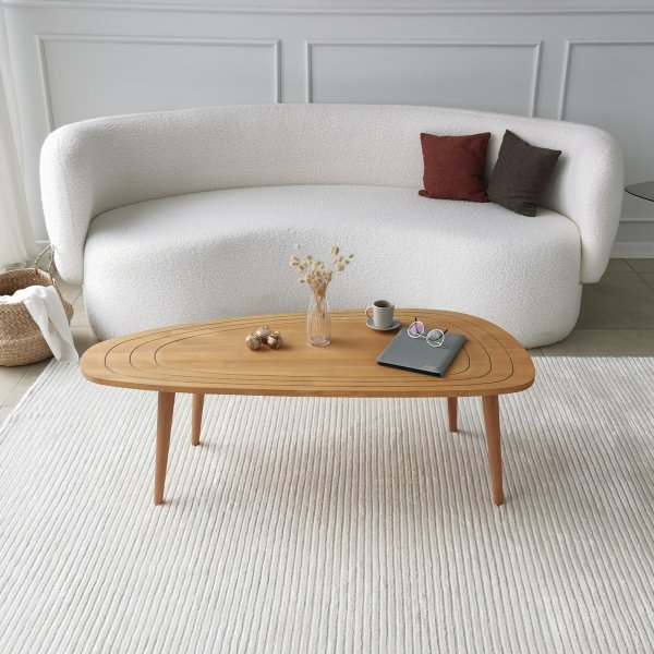 Süßer Couchtisch 115 x 50 cm - Teak