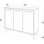 Schicker Schrank - Eiche