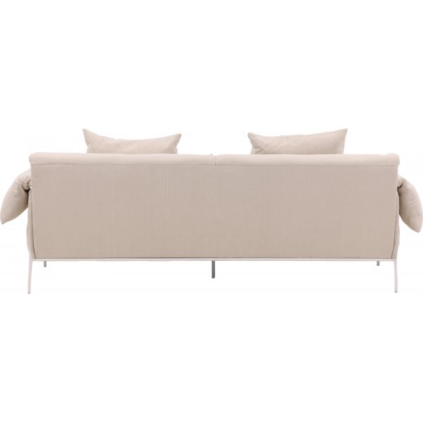 Öckerö 3-Sitzer-Sofa - Beige/Weiß