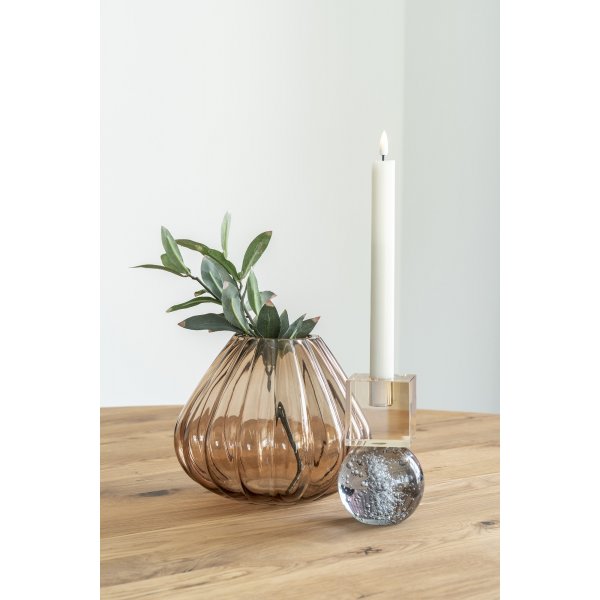 House Nordic Kerzenhalter 6 - Braun/Grau