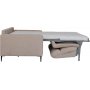 Hoven-Schlafsofa mit vorderem Bett - Beige