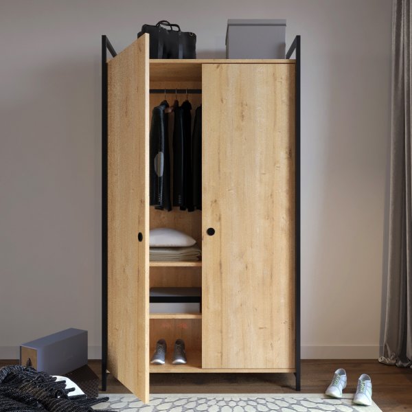 Limbo Kleiderschrank 614 - Eiche