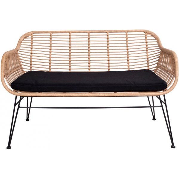 Rattansofa Trieste - Natur