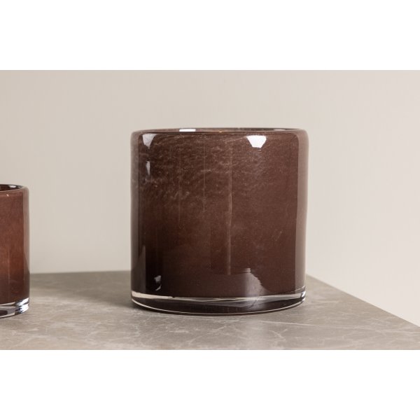 Glora Laterne Ø12 cm - Braun