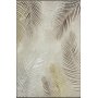 Creation Leaf maschinengewebter Teppich Creme