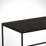 Cosco Couchtisch 95 x 55 cm - Schwarz/Weiß
