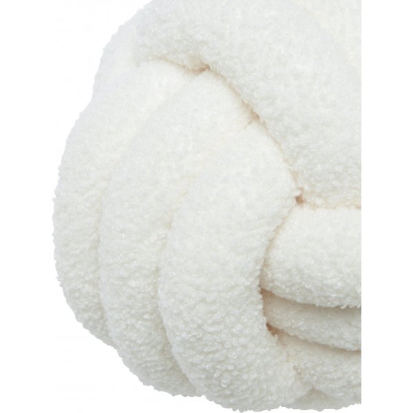Kugel-Dekokissen D22 cm - Offwhite