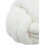 Kugel-Dekokissen D22 cm - Offwhite