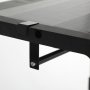 Kleiderschrank Joshua 140 x 174 cm - Schwarz