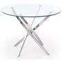 Trend 4 Tische - Glas/Chrom